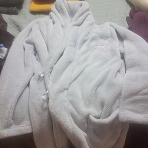 Victoria secret robe, baby blue,extra fluffy M/L